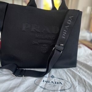 Prada canvas drill tote - New!!!
